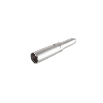 Cannon/XLR plug – 3 pin 6.3 mm stereo jack