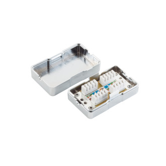 Cat. 5E IDC connection box, coupler