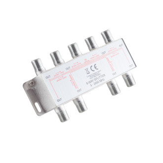 F-Serie, splitter, 8-way, 5-2400 MHz DC