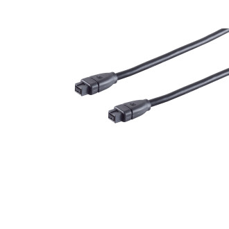 FireWire-cable IEEE 1394B 9pole pl/9pole pl 1m