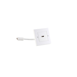 HDMI wall socket 1x HDMI jack with cable extension