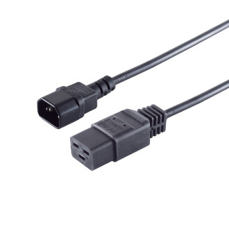 Power cord extension cable C14-C19, 1.8m