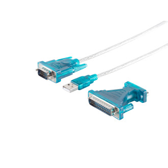 USB 2.0 to RS-232, adapter cable