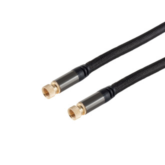 BlackCotton SAT Cable, F-type, 1,0m
