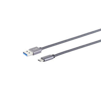 USB-A adapter cable, USB-C®, 3.2 Gen 2, Pro, 1.5m