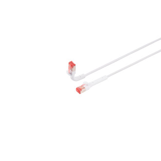 Patchcable Cat. 6A FlexAngle, U/FTP, white, 7.5m