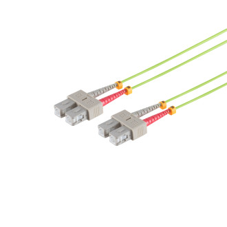 FO Patchcable SC/SC 50/125µ, OM5 lime green, 3m