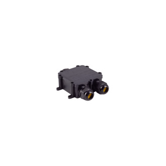 Outdoor cable junction box, IP68, big, 1x2