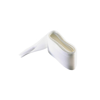 Flex cable duct with velcro, 51mm, white, 2m