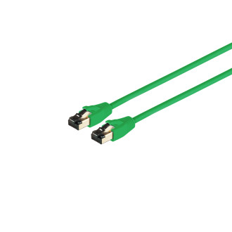 Patchcable CAT 8.1 F/FTP LSZH green 7,5m