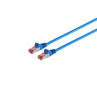 Patchcable cat6A S/FTP PIMF Halogenfree bl 10,0m