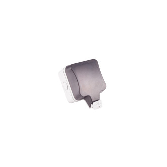 Outdoor wall mount box for keystones, IP66, single