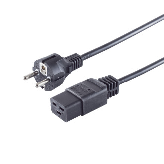 16A Schutzkontakt plug - 16A IEC jack, 3.0m
