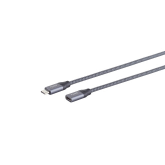 USB-C® extension cable, 3.2 Gen 2x1, Pro, 1.5m
