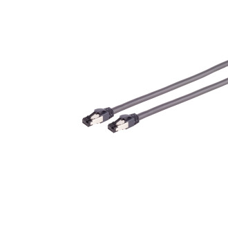 Cat. 6A Patchcable FlexArmor, U/FTP, grey, 1.5m
