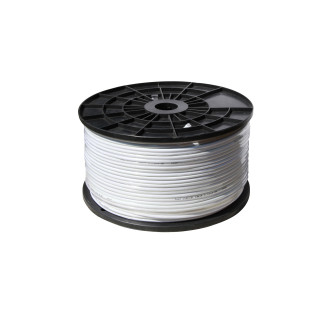 Coaxial cable 1,0 4,6, CCS, 2-fold, 80dB, 50m