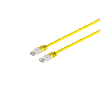 Patchkabel cat 6 S/FTP PIMF Halogenfree yellow 20m