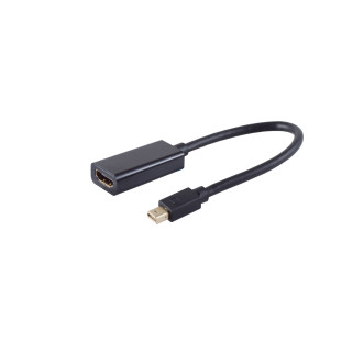 Mini DisplayPort 1.4 Adapter, HDMI-A jack, 4K