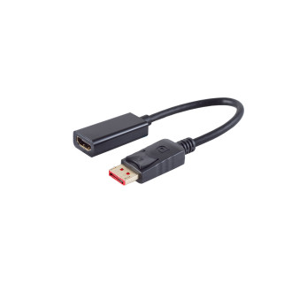 DisplayPort 1.4 adapter, HDMI-A jack, 4K