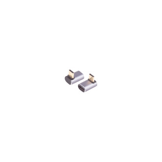 USB-C adapter, 4.0, 90° angle up/down