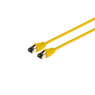 Patchcable CAT 8.1 F/FTP LSZH yellow 15m