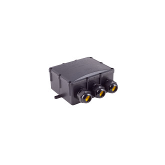 Outdoor cable junction box, IP68, 1x3