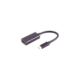 USB-C adapter, HDMI-A jack, 8K60Hz, black