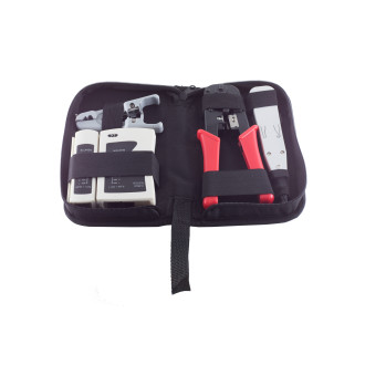 Tool set, network, 4-parts, with bag
