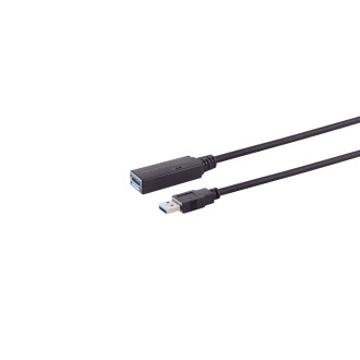 Active USB-A extension, USB 3.0, 5Gbps, 5m