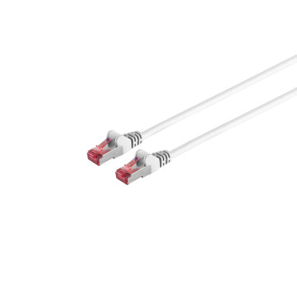 Patchcable cat6A S/FTP PIMF Halogenfree white 30m