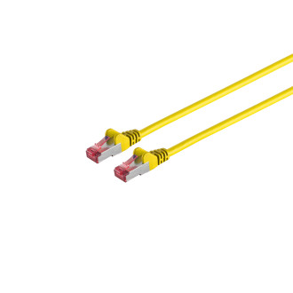 Patchcable cat6A S/FTP PIMF Halogenfree yellow 30m