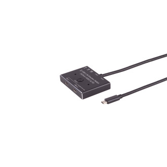 USB-C switch, 3.2 Gen 2, bidirectional, 10Gbps