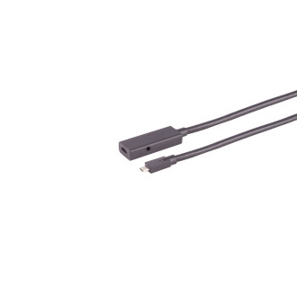 Active USB-C extension, USB 3.1, 10Gbps, 3m