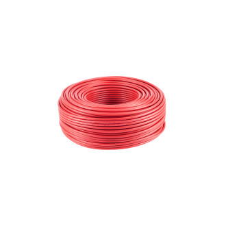 Solar cable 4mm², H1Z2Z2-K, CPR, bulk, red, 100m