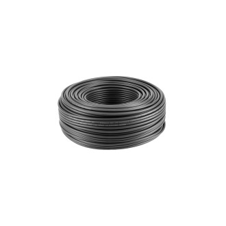 Solar cable 4mm², H1Z2Z2-K, CPR, bulk, black, 100m