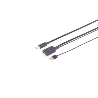 Optical USB-A extension cable, 3.2, 10gbps, 35m