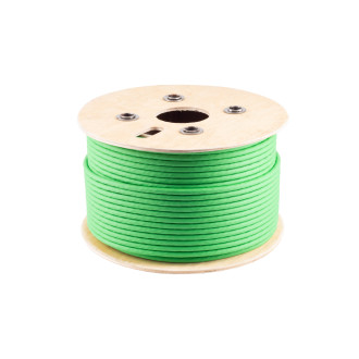 Cat. 8.2 solid cable, S/FTP, ProLine, green, 200m