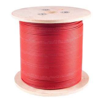 Solar cable 6mm², H1Z2Z2-K, bulk, red, 500m