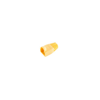 bend relief for RJ45 plug, yellow