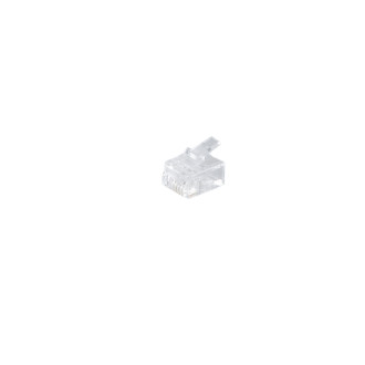 modular plug 6-pins 4 contacts gold plated
