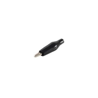 Alligator clip, full isollated, black