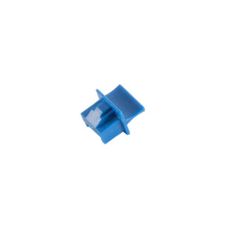 RJ-45 dust cover blue