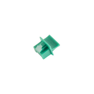 RJ-45 dust cover green