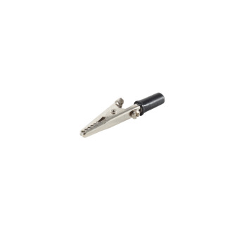 Alligator clip, big, black