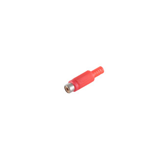 RCA jack, red