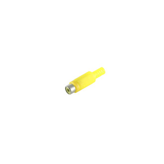 RCA jack, yellow