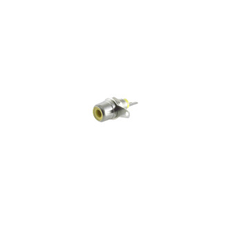 RCA socket, yellow