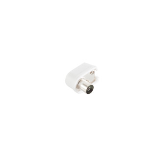 IEC-angle jack, screw connection small