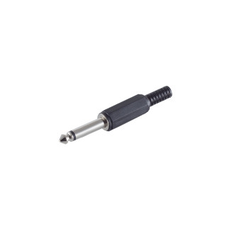 2 pin mono jack. 6.3mm
