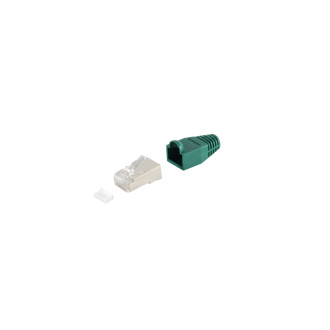 networkplug cat.5 u. 6 insertion aid + spout green